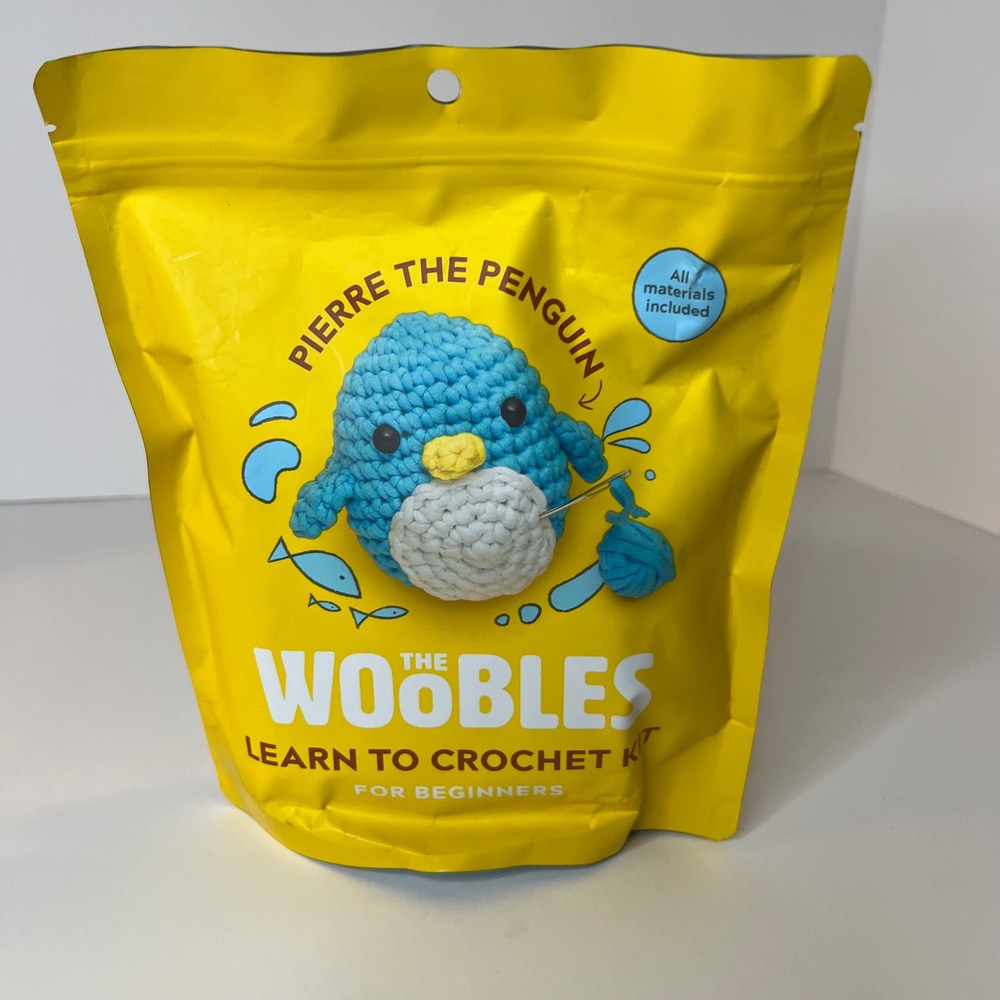 The Woobles Pierre The Penguin Learn to Crochet Kit for Beginners‎